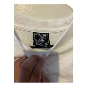 Anabil USA White tee